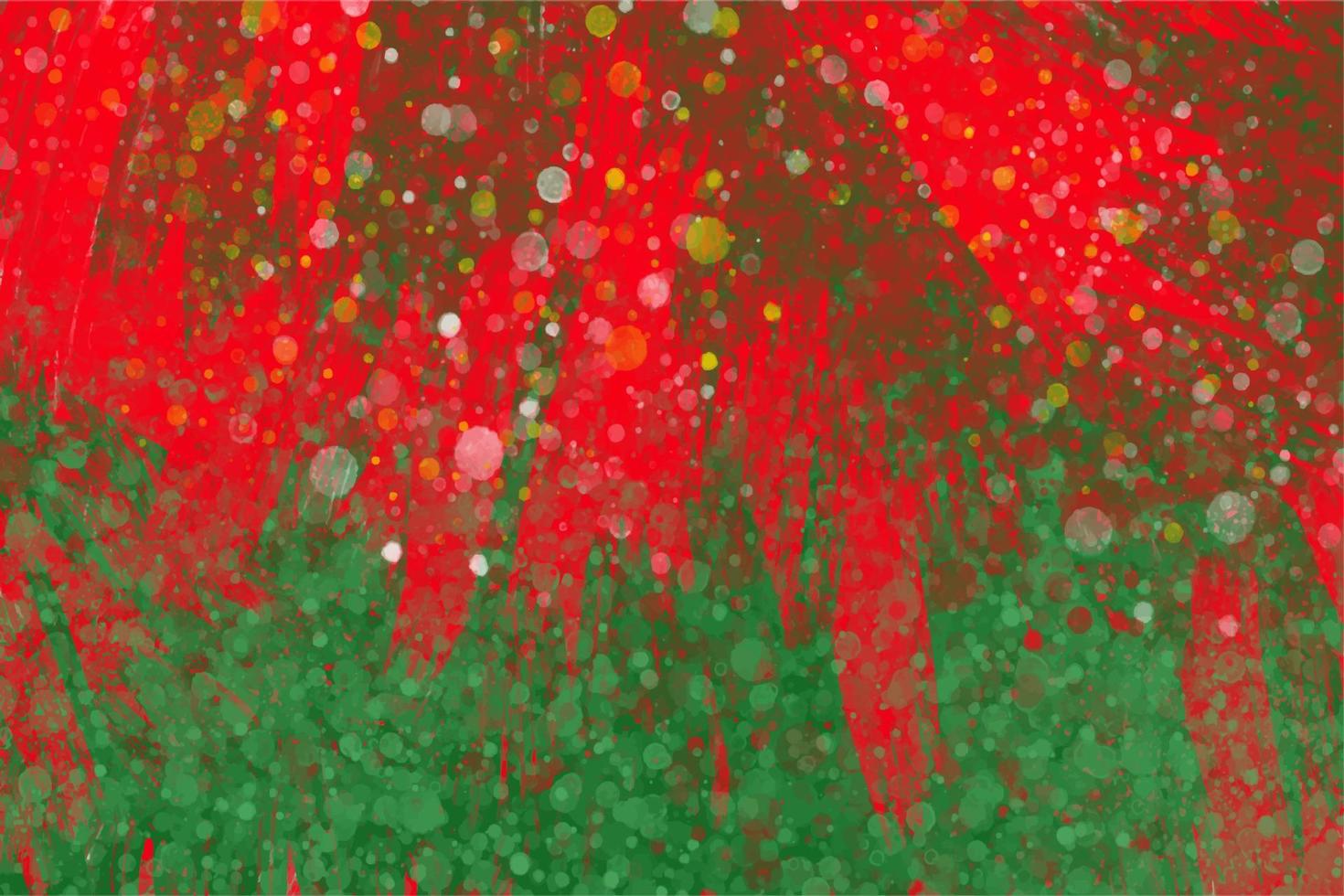 Paint splatter on acrylic background in green and blue background, retro vector
