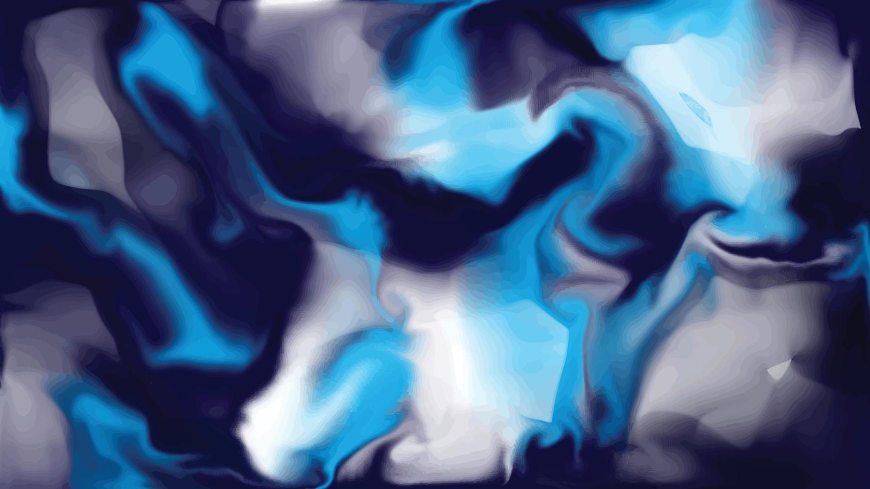 Marble Wall Blue Stone Pattern Background vector