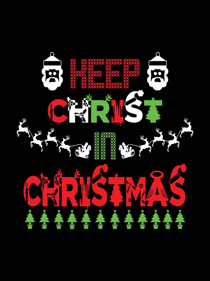 Christmas lettering typography apparel Vintages christmas tshirt design christmas merchandise designs vector