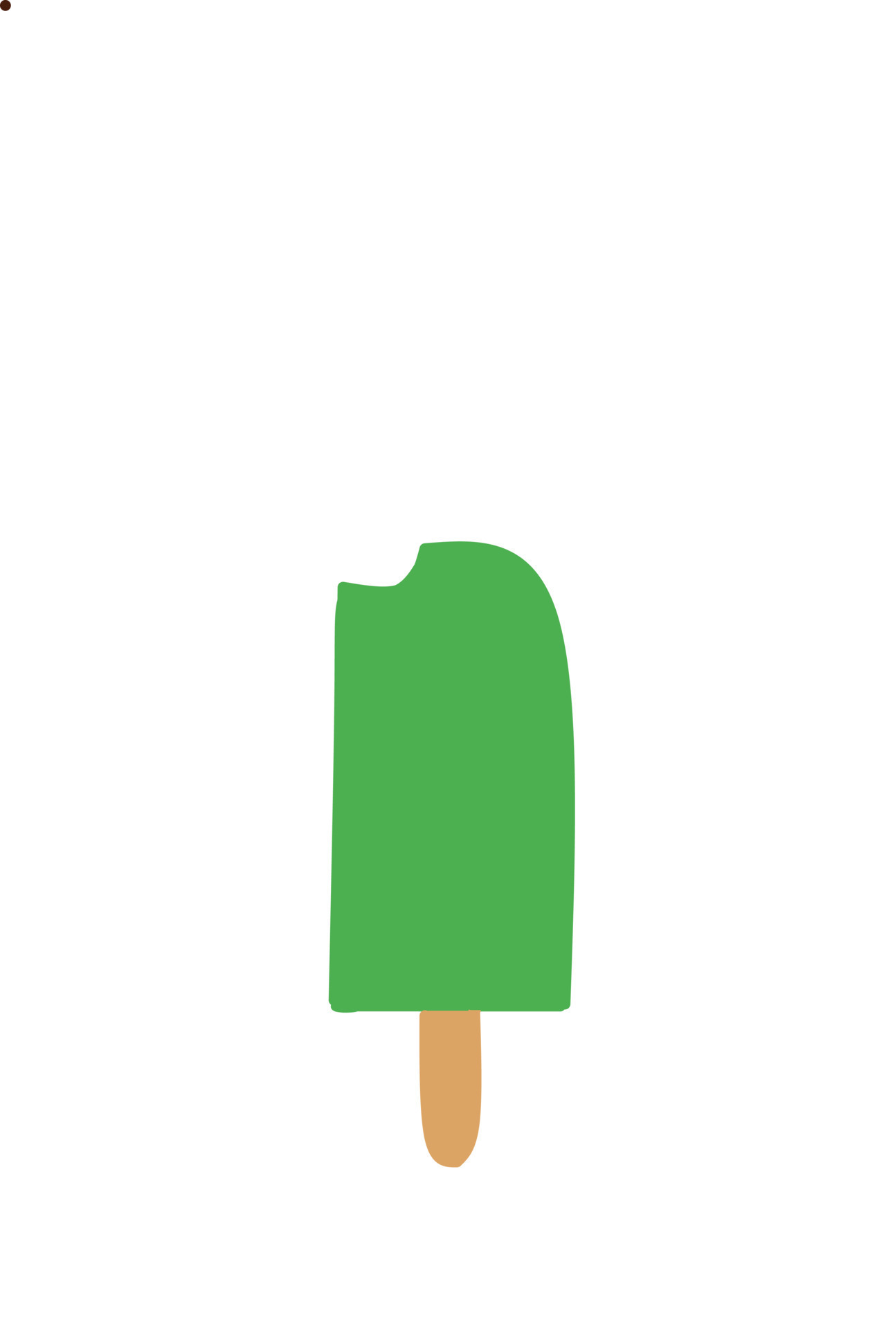 Mango ice cream.green color icecream 14470130 Vector Art at Vecteezy