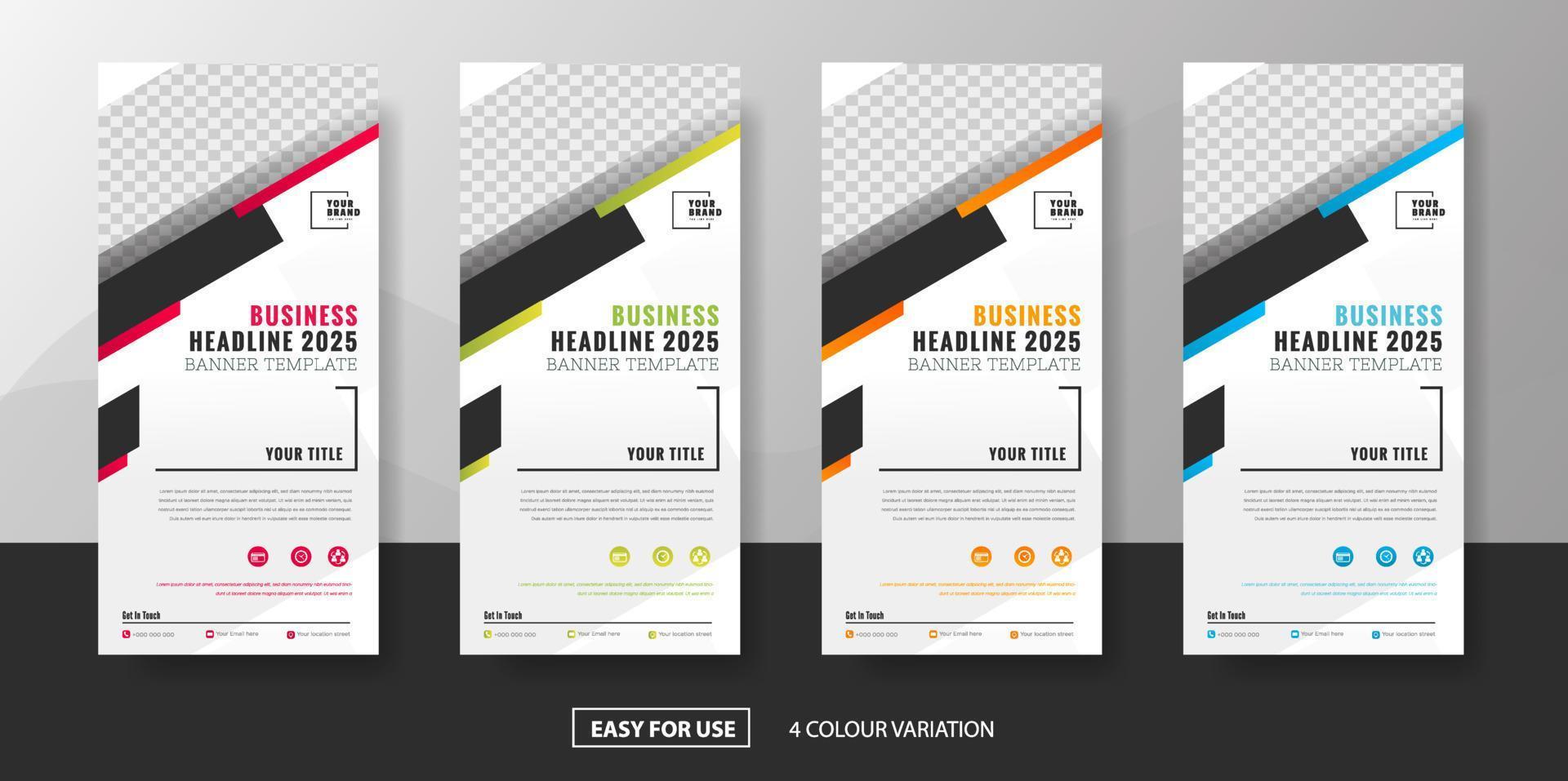 negocio corporativo moderno roll up banner standee template vector design, abstract creative x banner, pull up banner design para publicidad, anuncios, exhibición, exhibición