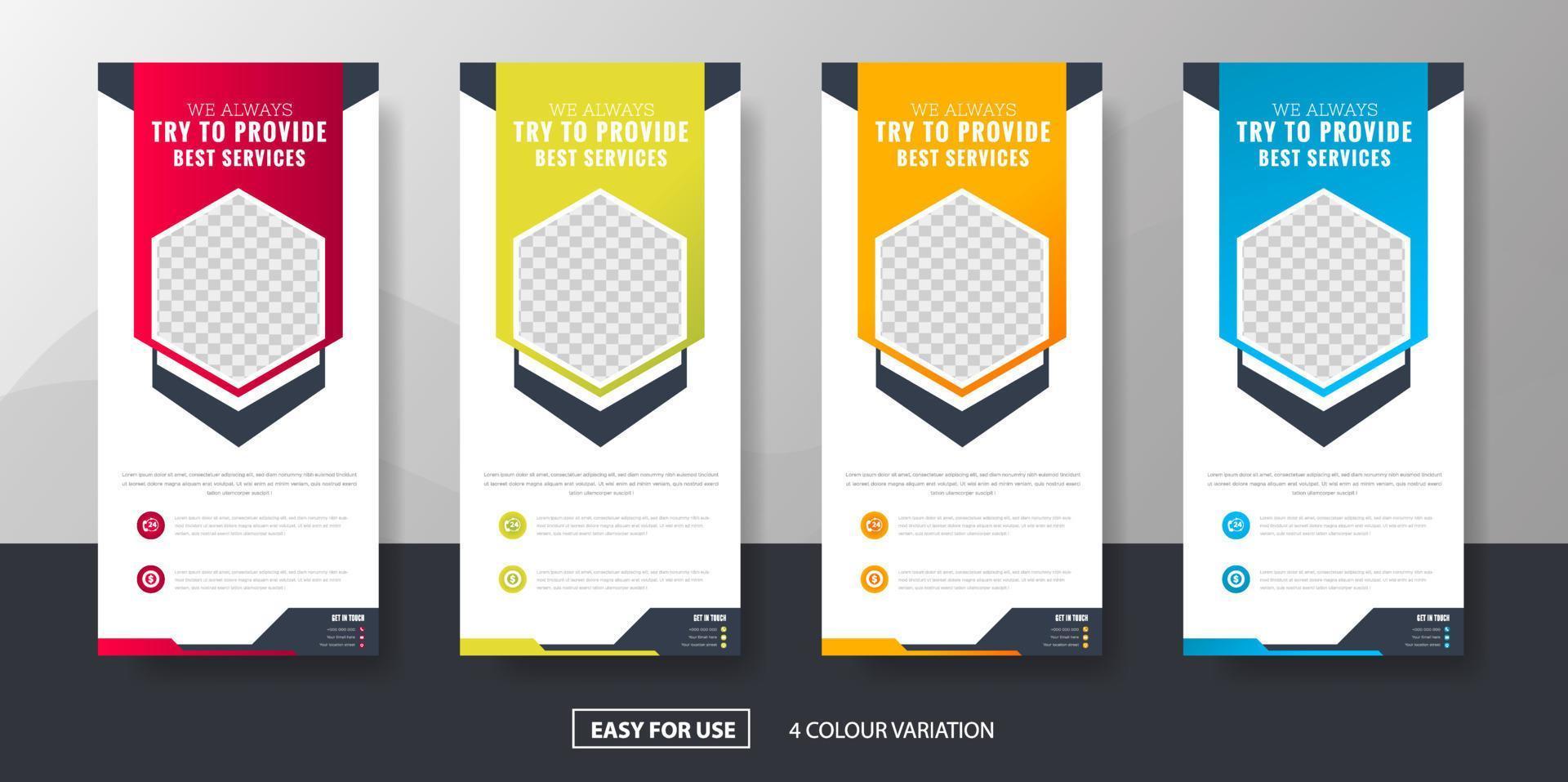 Modern Corporate Business Roll Up Banner Standee Template Vector Design, Abstract Creative X Banner, Pull Up Banner Layout for Advertisement, Ads, Exhibition, Display