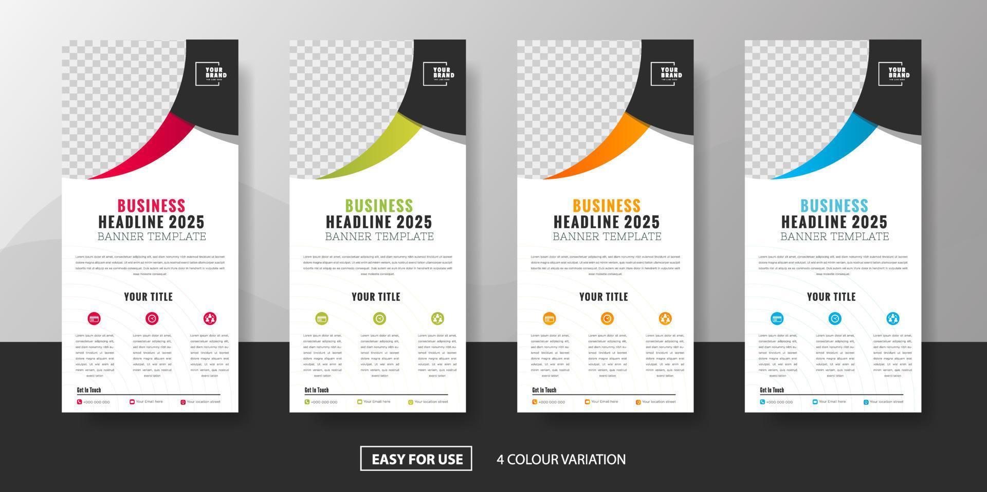 negocio corporativo moderno roll up banner standee template vector design, abstract creative x banner, pull up banner design para publicidad, anuncios, exhibición, exhibición