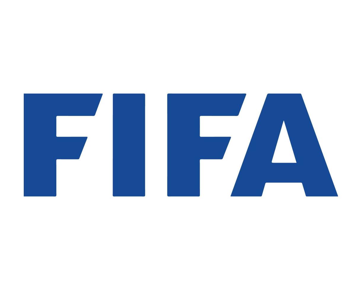 ilustración abstracta de vector de diseño de símbolo de logotipo oficial de fifa