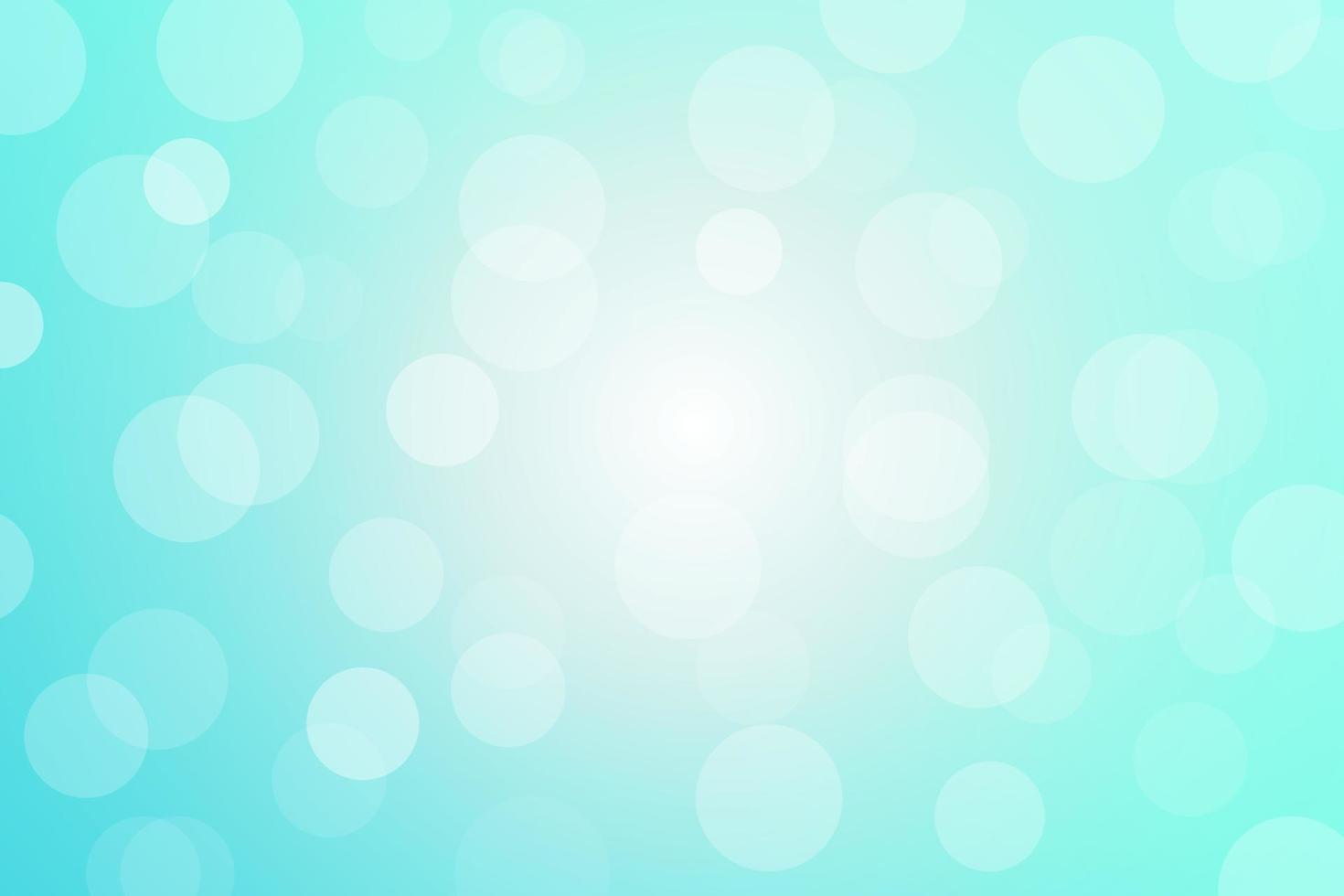 Abstract background. Light blue bokeh. vector illustration