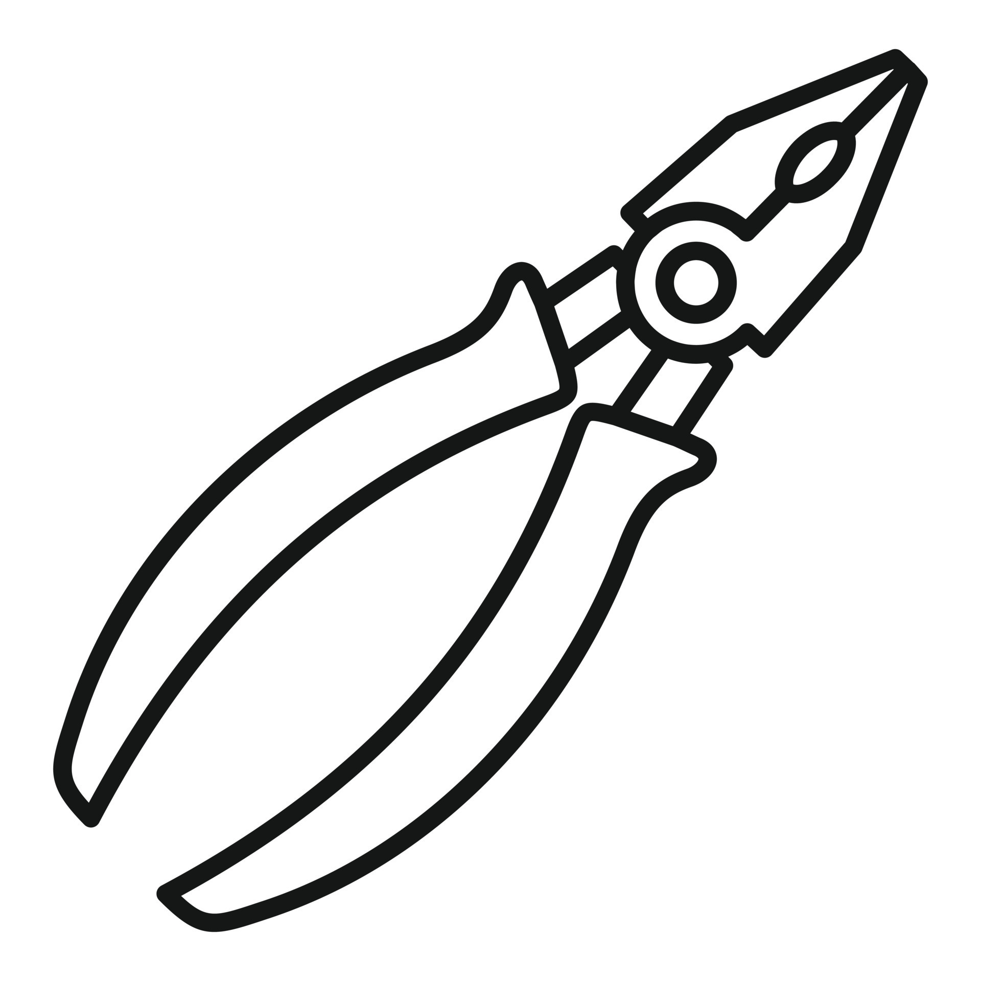 Plumber pliers icon, outline style 14472119 Vector Art at Vecteezy