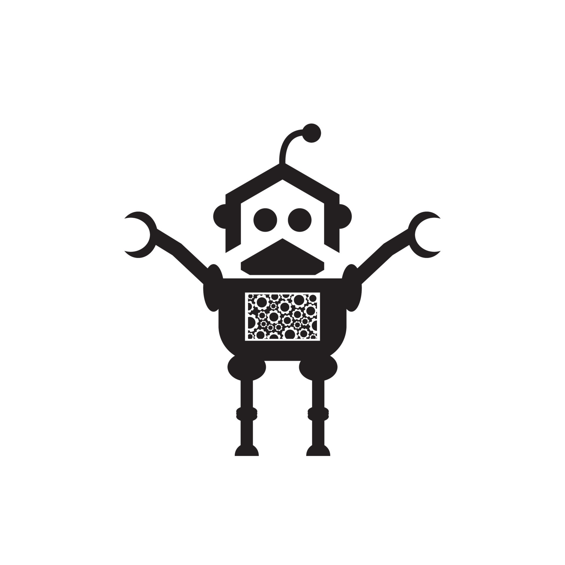 Robot icon vector 14472956 Vector Art at Vecteezy