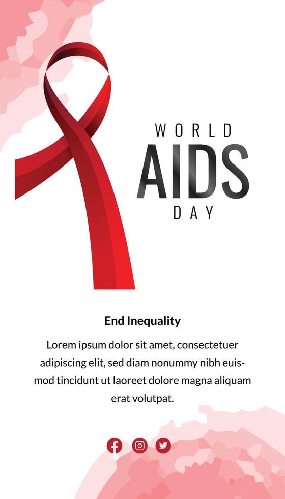 World AIDS Day vector