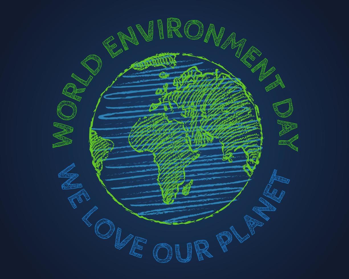 World environment day vector