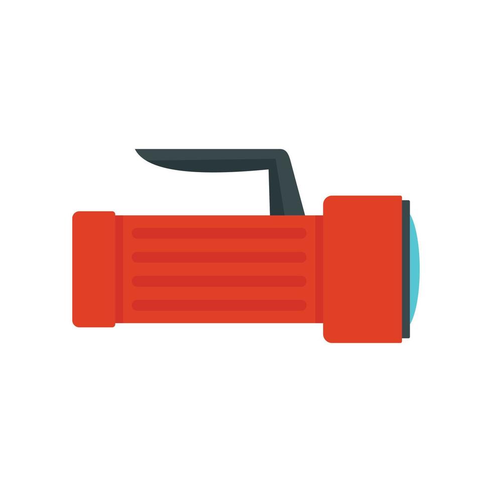 Flashlight icon, flat style vector