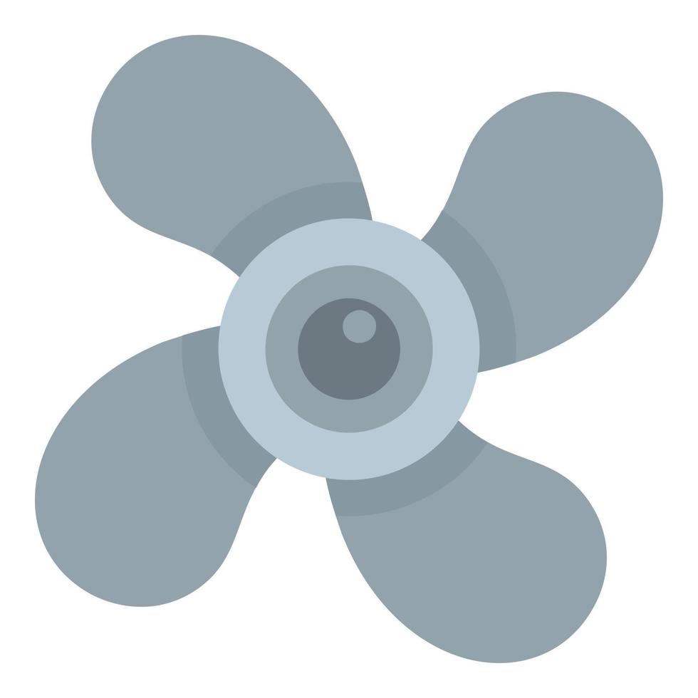 Air fan icon, flat style vector