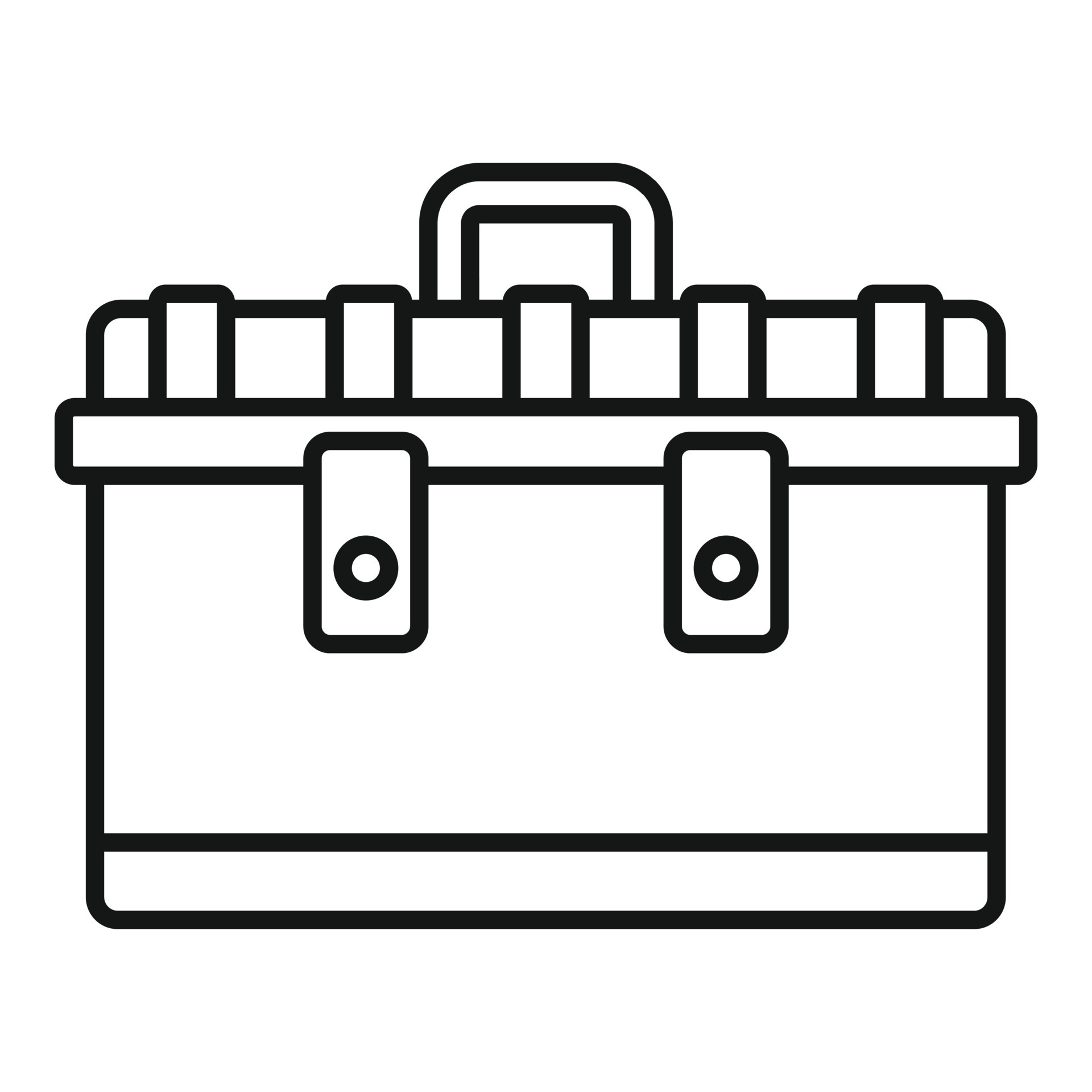 Tool box icon, outline style 14473843 Vector Art at Vecteezy
