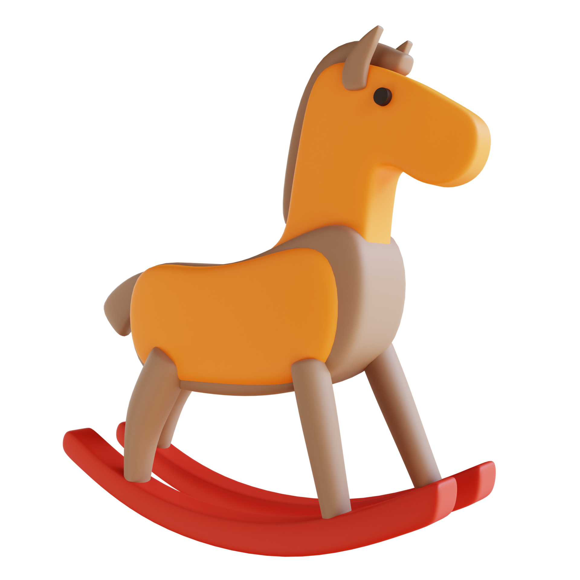 3D illustration toy horse 14473917 PNG