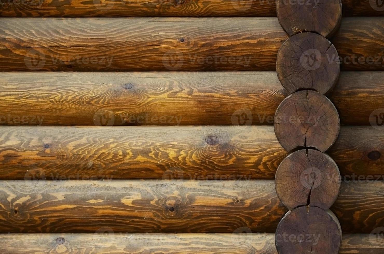 The texture of wooden wall photo