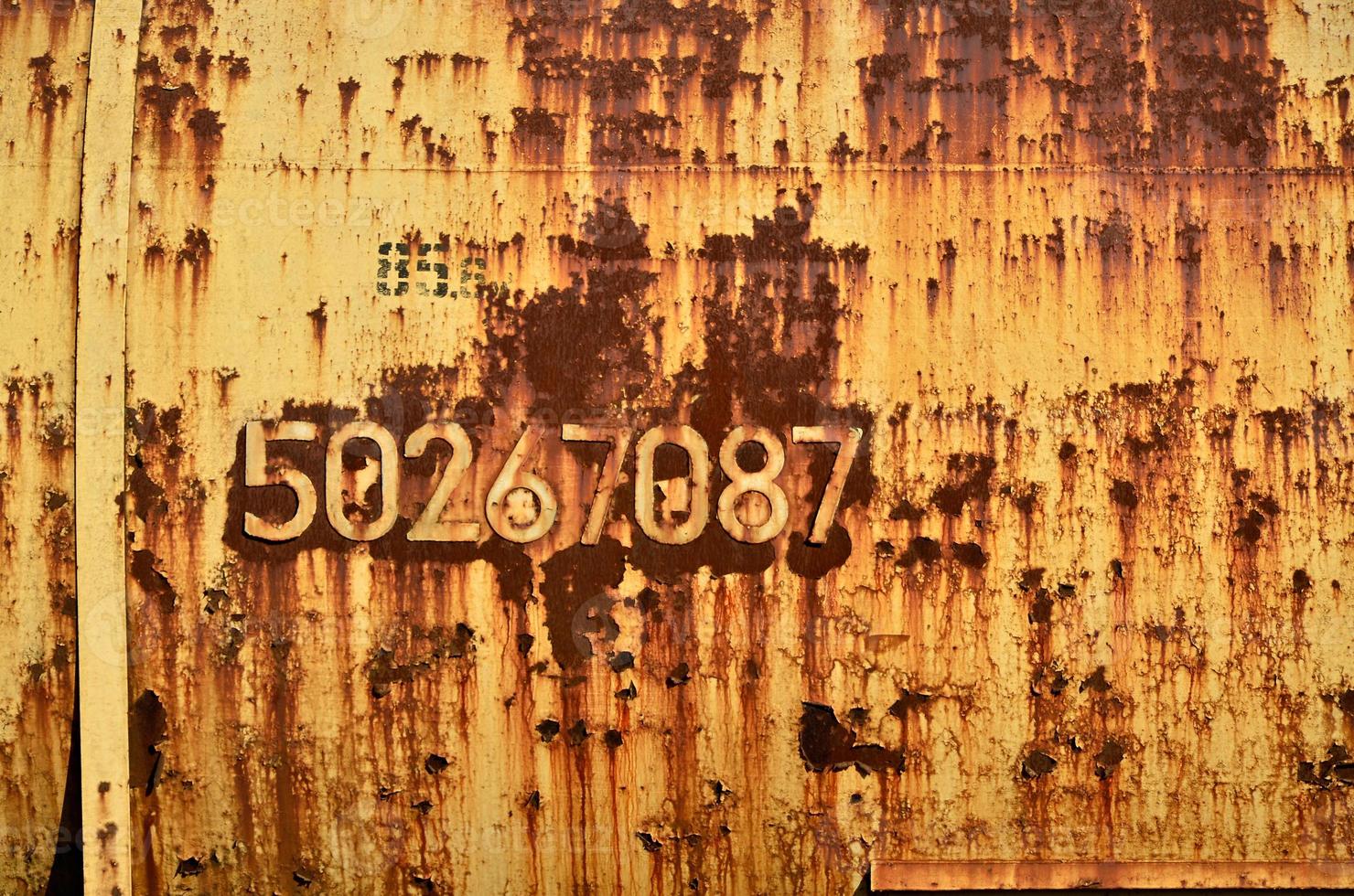 Rusty metal background photo