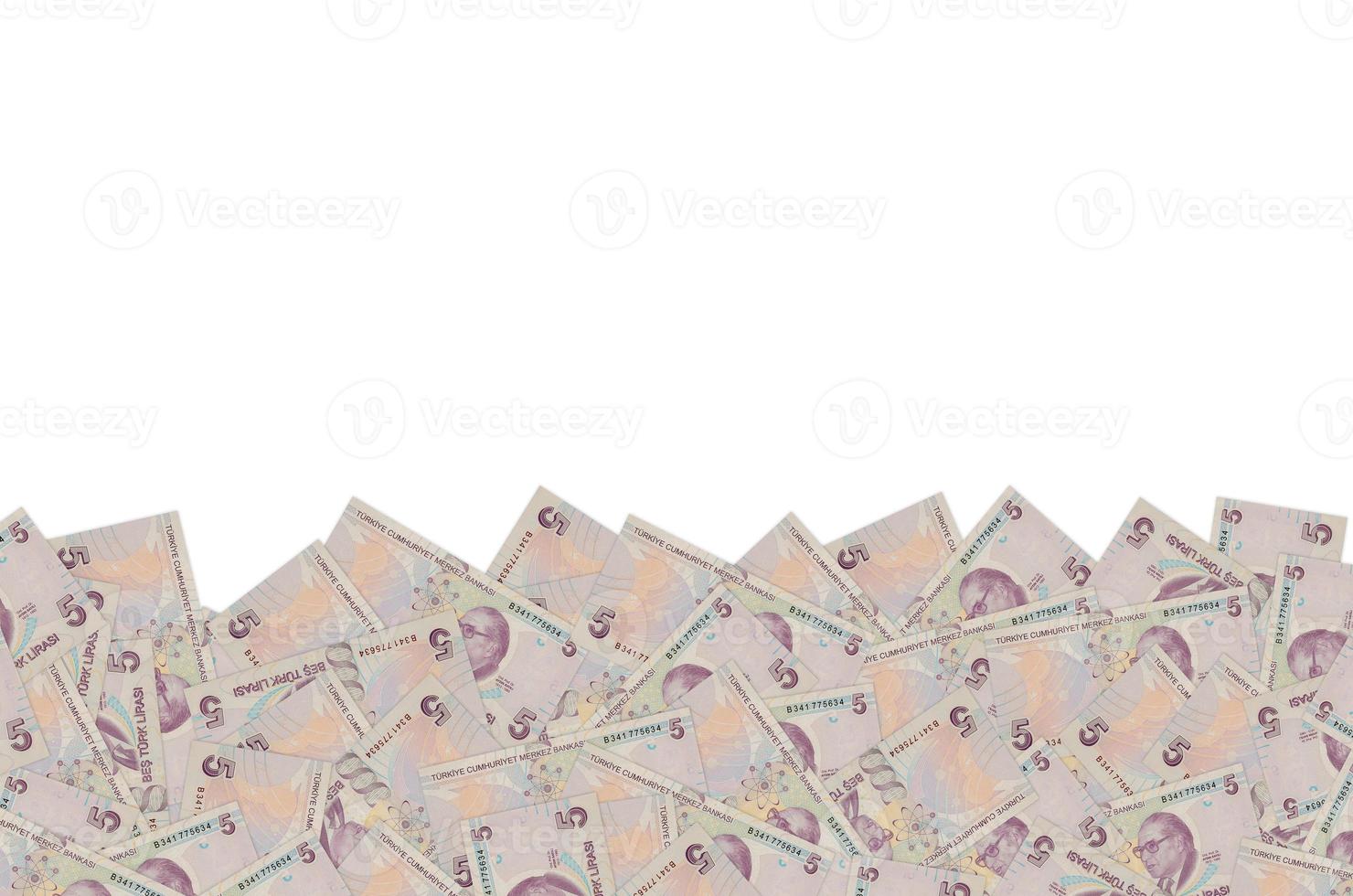 renowned historian of science Aydin Sayili Portrait from Turkey 5 Lira 2009 Banknote photo