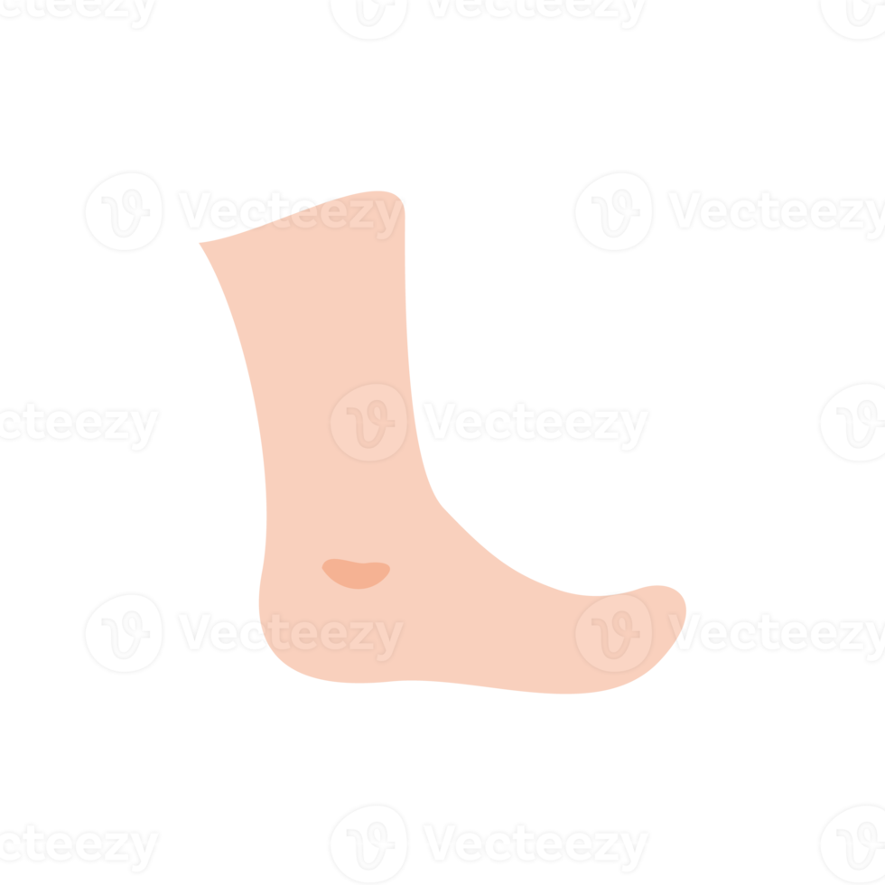 Footprint icon. Smelly feet The concept of keeping your feet healthy by washing your feet. png