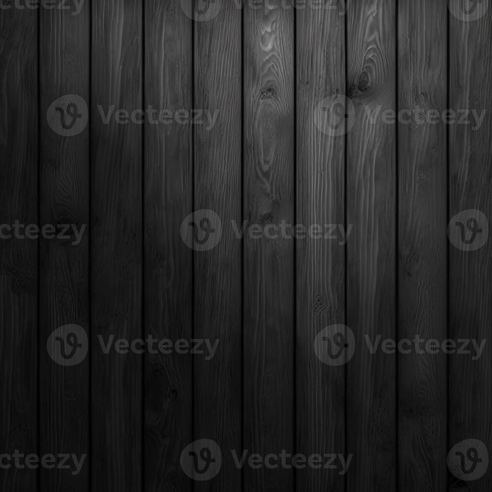 Fondo de madera negra, textura de madera vieja foto