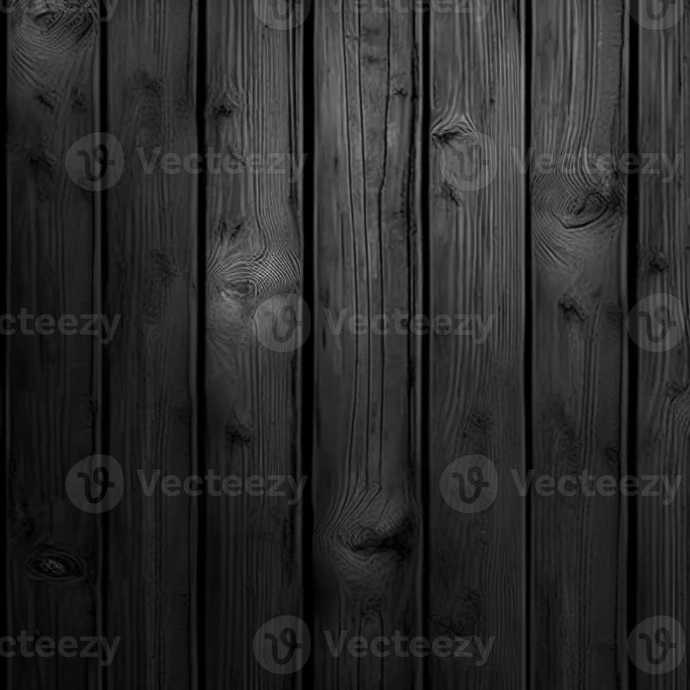 Fondo de madera negra, textura de madera vieja foto