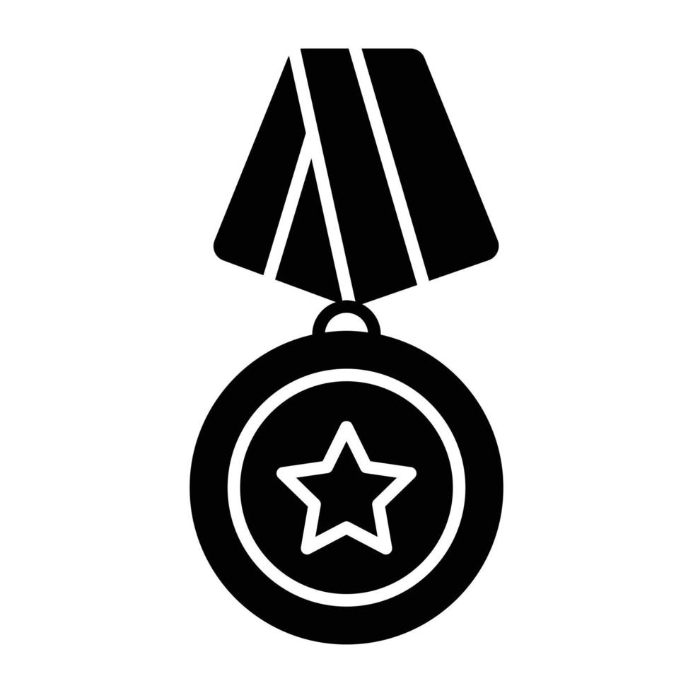 Modern design icon of medal vector