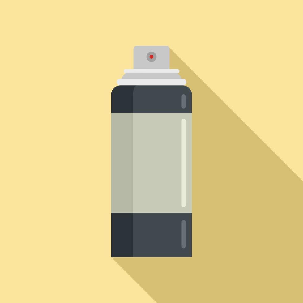 Shop shaving foam icon, flat style vector
