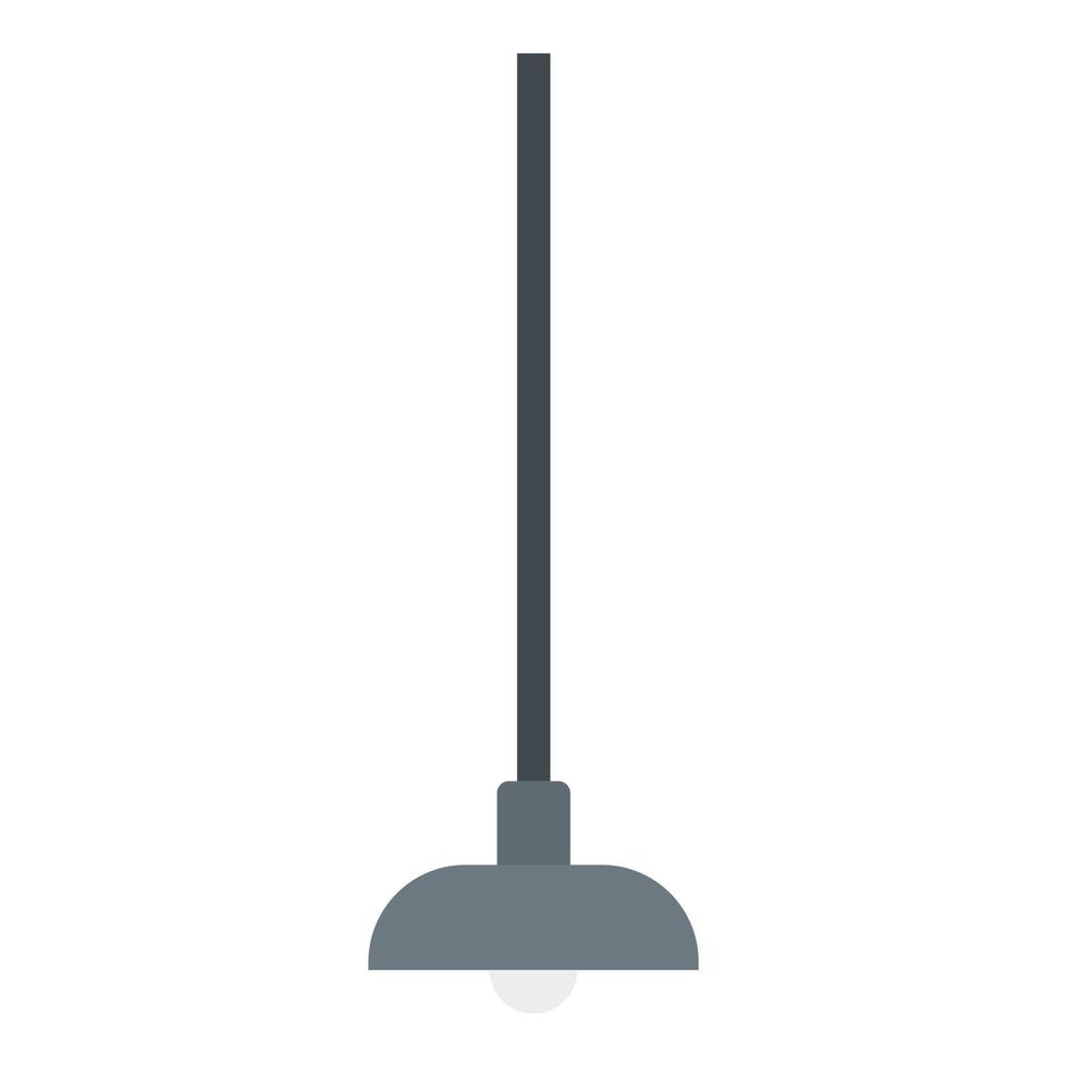 Room lamp icon, flat style vector