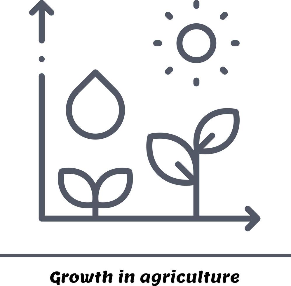 agricultura moderna inteligente, archivo de paquete de vectores agrícolas totalmente editable y escalable