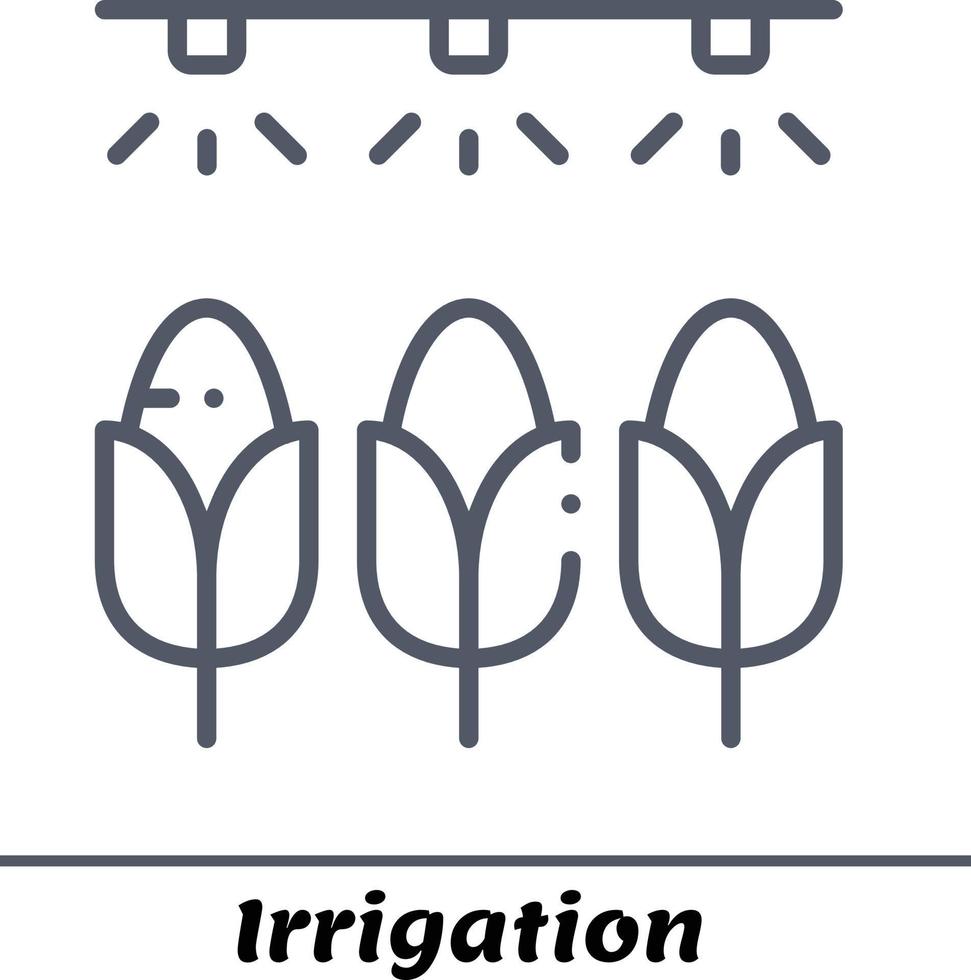 Smart Modern irrigation Farming, Agriculture Vector Bundle File Fully Editable and scalable