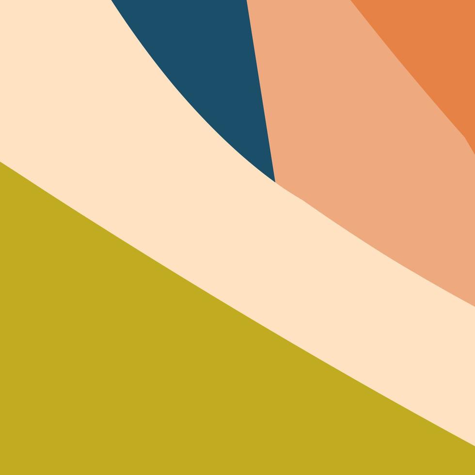 Colorful abstract background of jagged lines in trendy mute colorful shades. Copyspace. Template vector