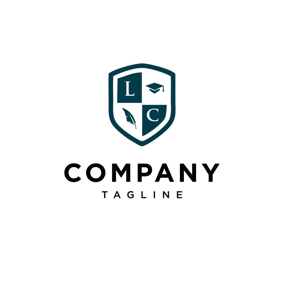 Education campus logo icon vector template