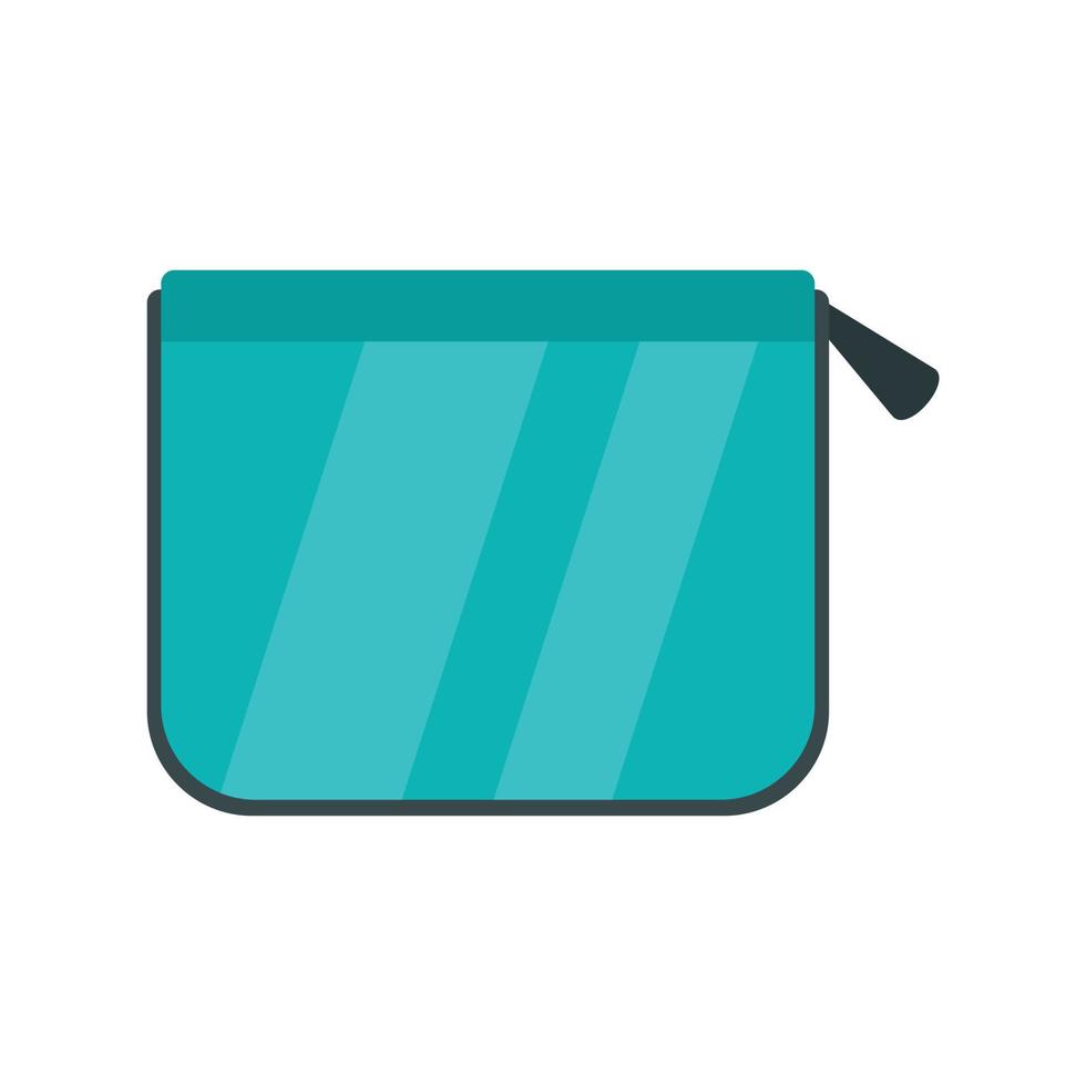 Pencil box icon, flat style vector