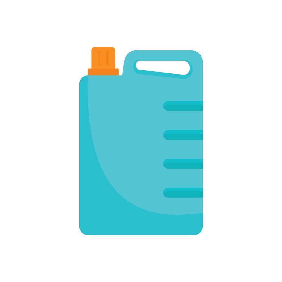 Cleaner canister icon, flat style vector