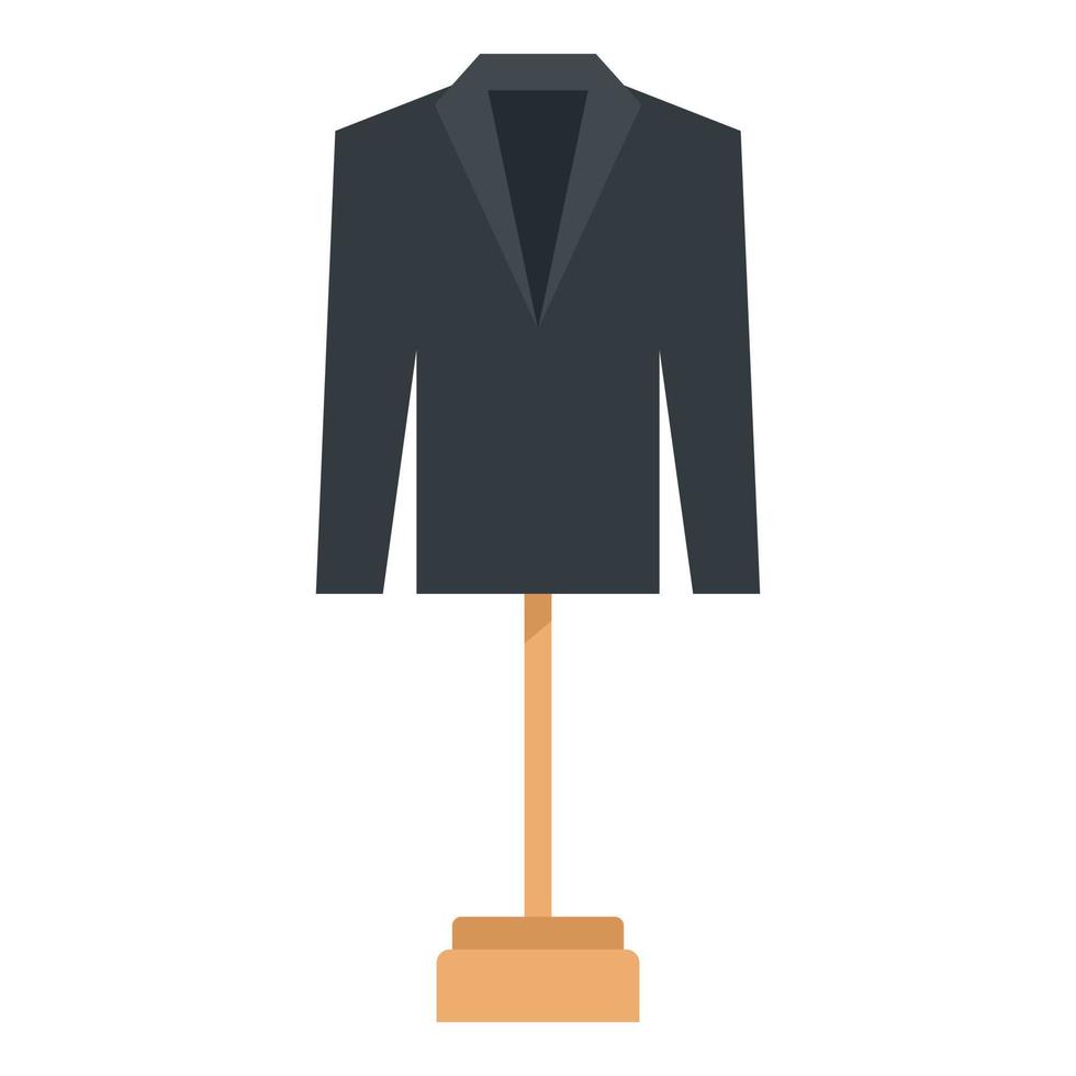 Business man blazer icon, flat style vector