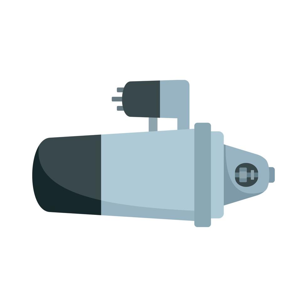 Car starter icon, flat style vector