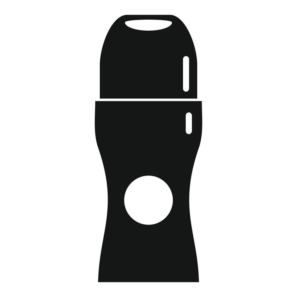 icono de desodorante de higiene, estilo simple vector