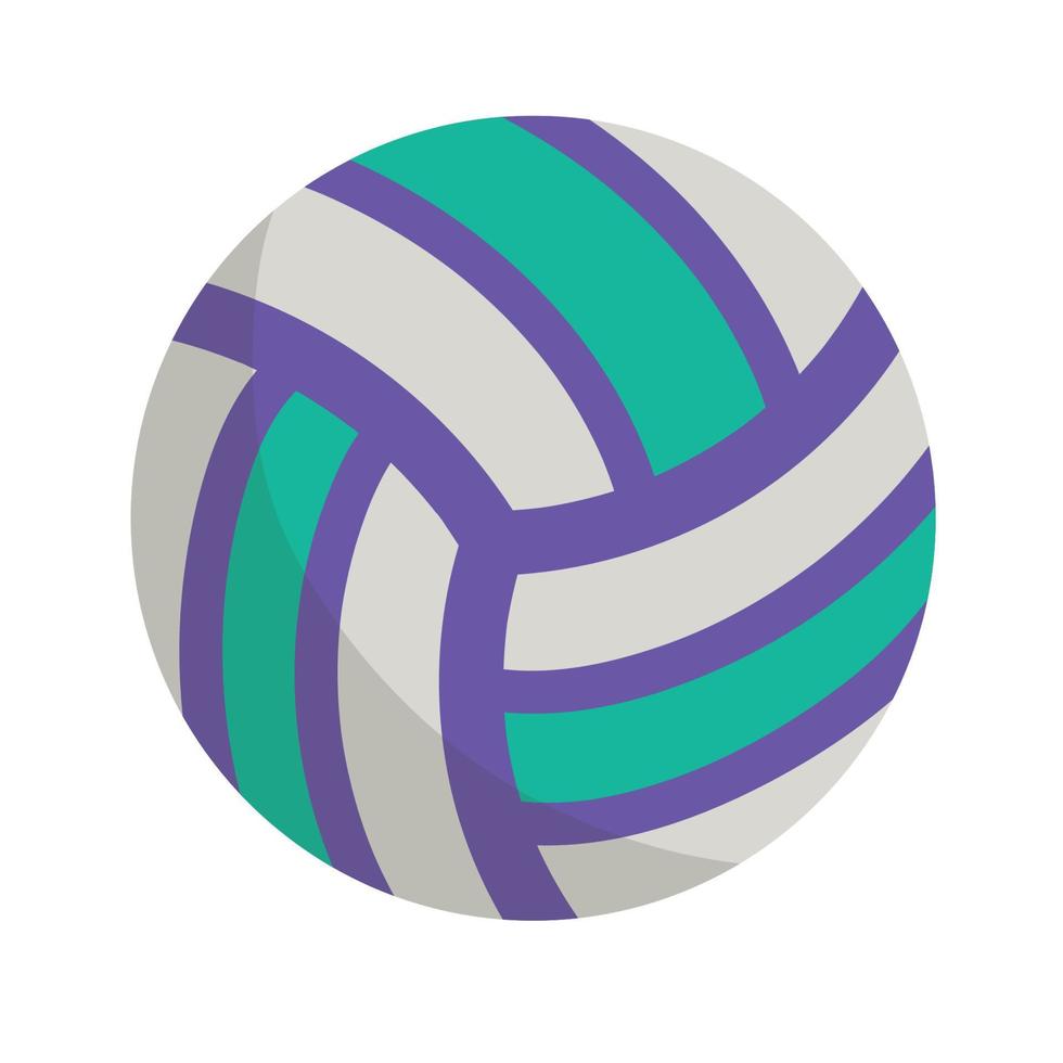 volleyball balloon sport equipment vector