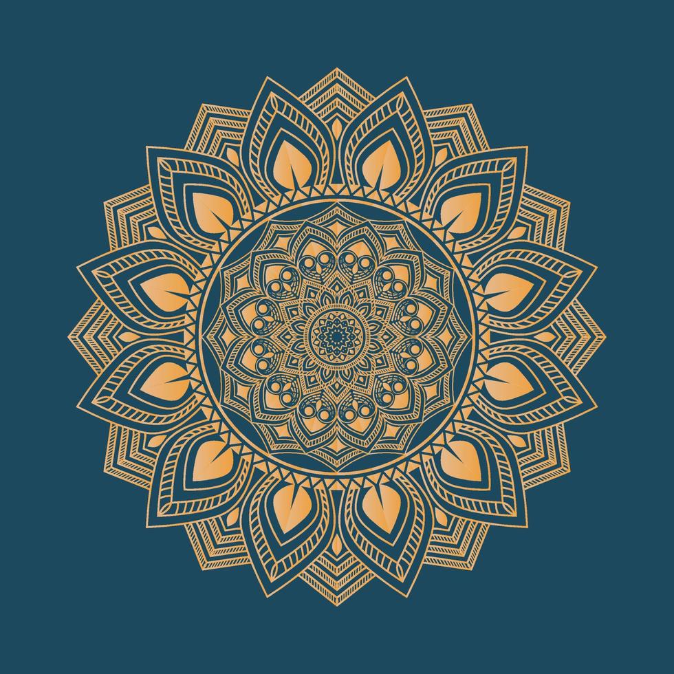 diseño de mandala de lujo vector