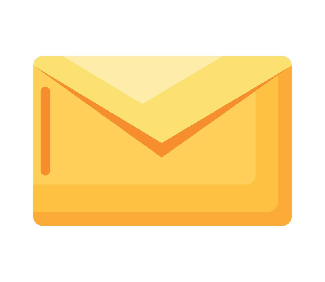 yellow envelope mail 14480659 Vector Art at Vecteezy