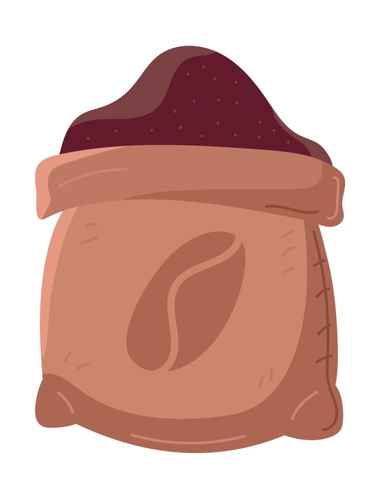 coffee toast sack vector