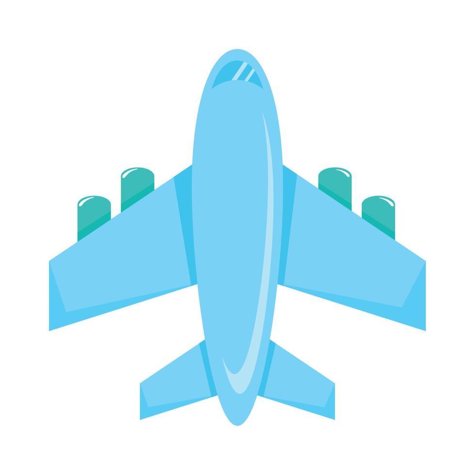 airplane travel flying vector