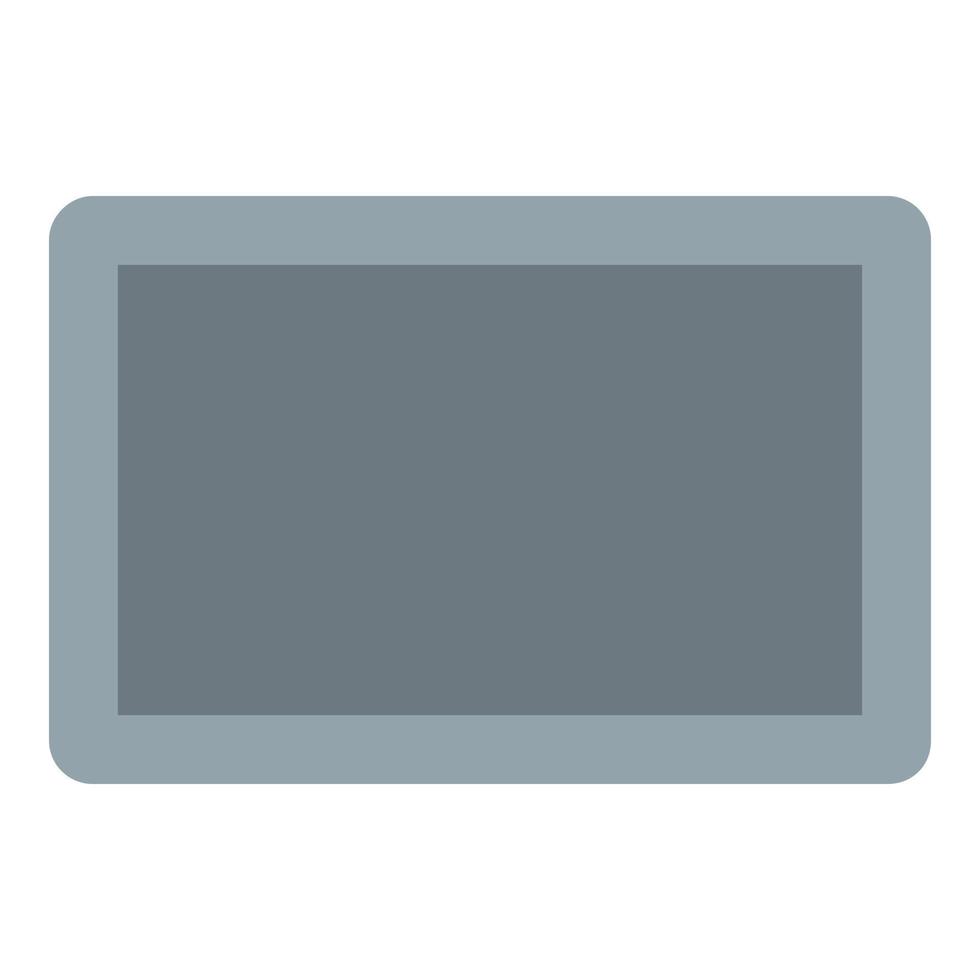 Modern tablet icon, flat style vector