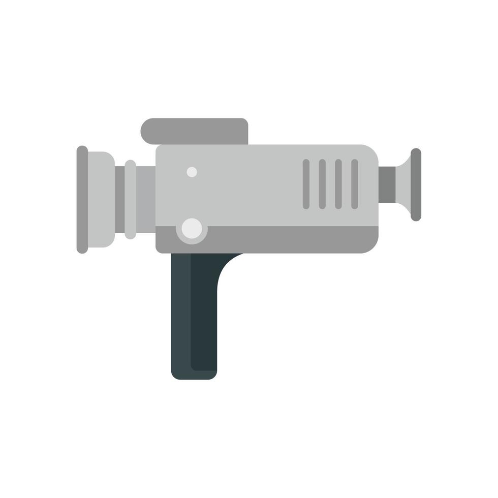 Home cinema projector icon, flat style vector