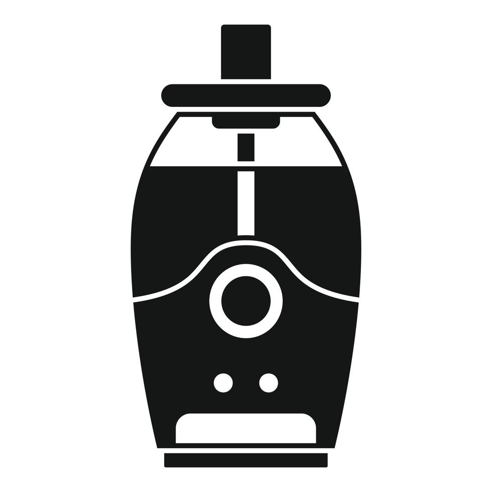 icono de humidificador de aire, estilo simple vector