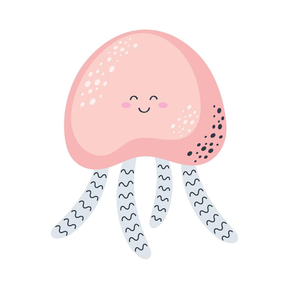 cute jellyfish adorable vector