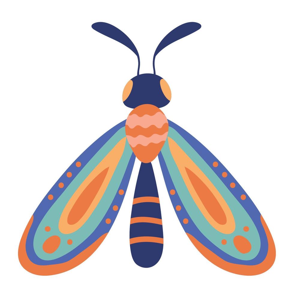 little butterfly animal silhouette vector