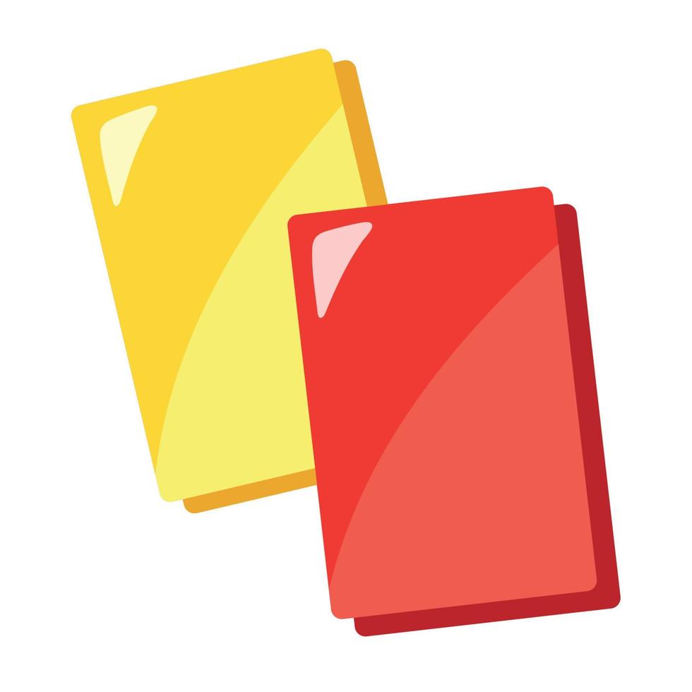 soccer sport card referee vector