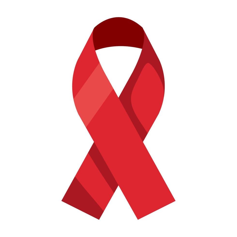 world AIDS day ribbon classic vector