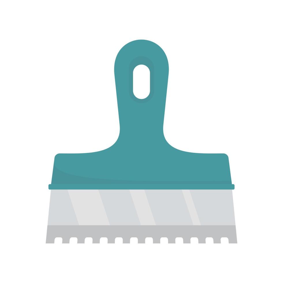 Glue spatula icon, flat style vector