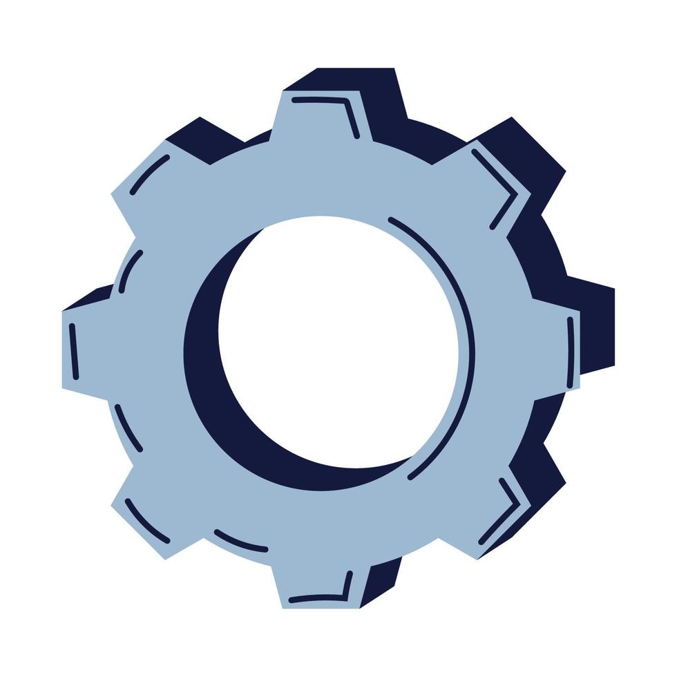 gear cog setting vector