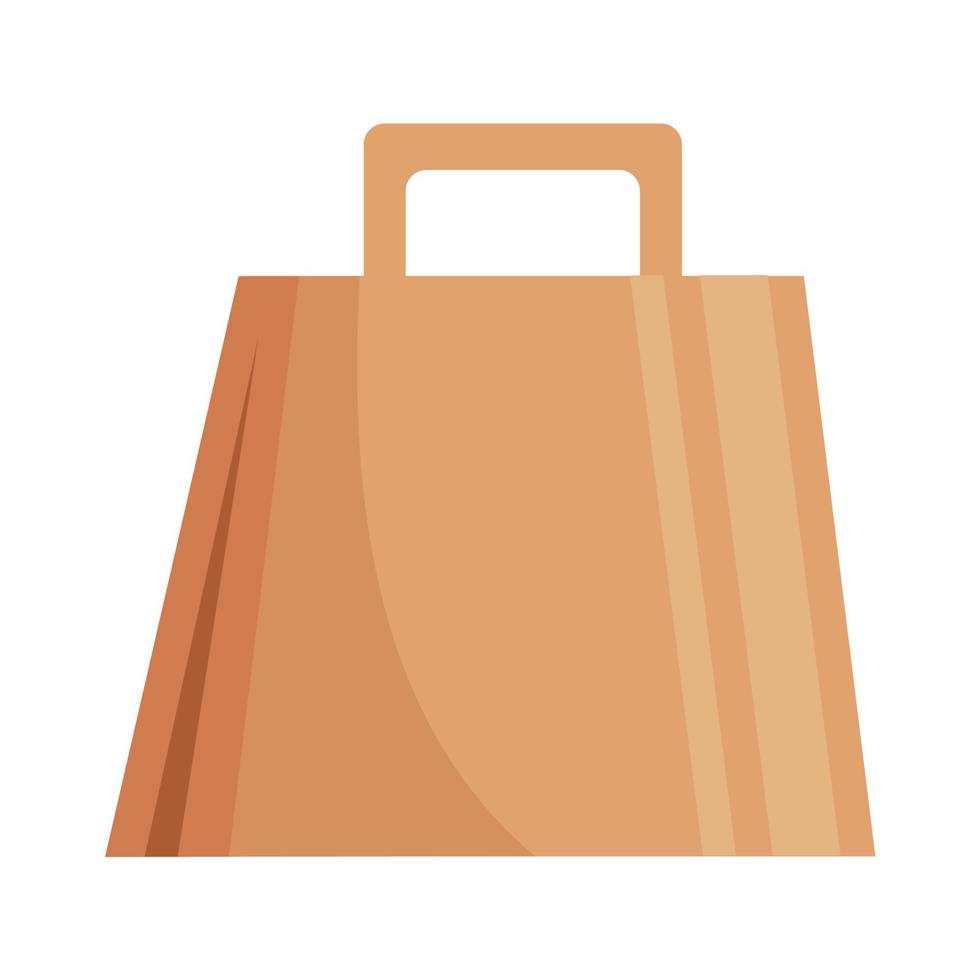 paper shopping bag vector